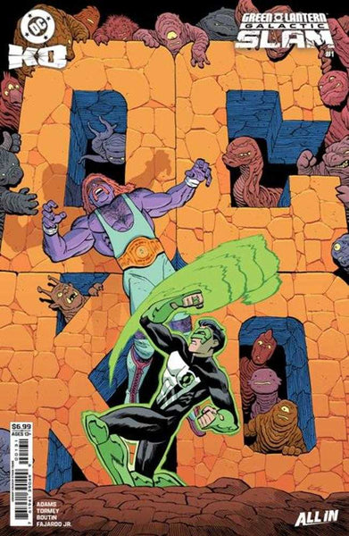 DC K.O. Green Lantern Galactic Slam #1 (One Shot) Cover C Ethan Young Card Stock Variant