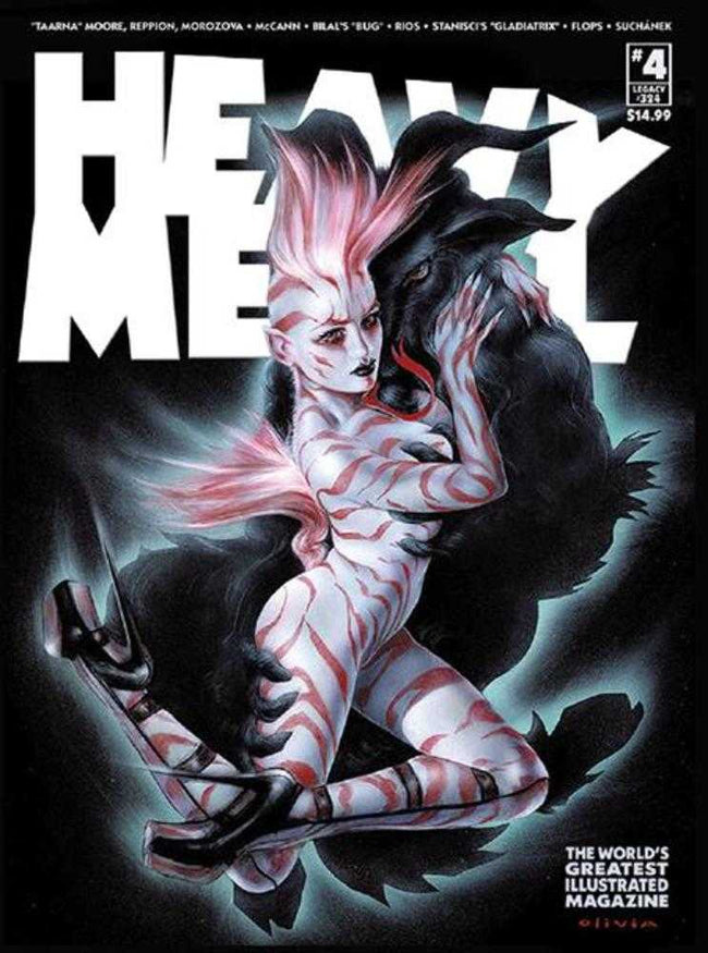 Heavy Metal Magazine #4 Cover A Olivia De Berardinis (Mature)