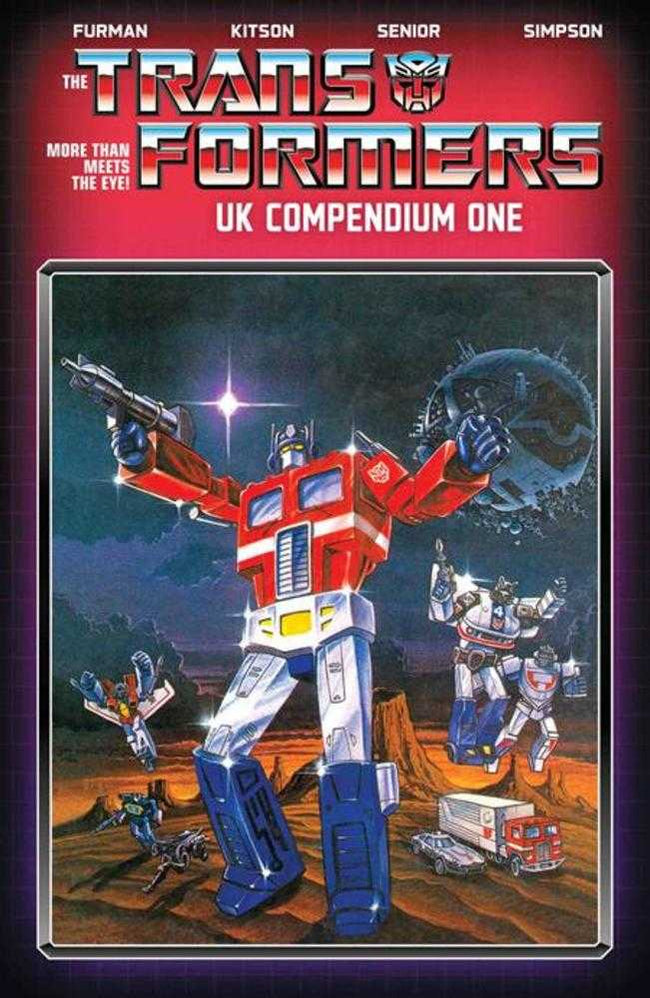 Transformers UK Compendium TPB Direct Market Exclusive Book 01 John Higgins Cover