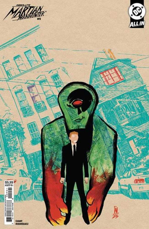 Absolute Martian Manhunter #9 Cover B Werther Dell Edera Card Stock Variant