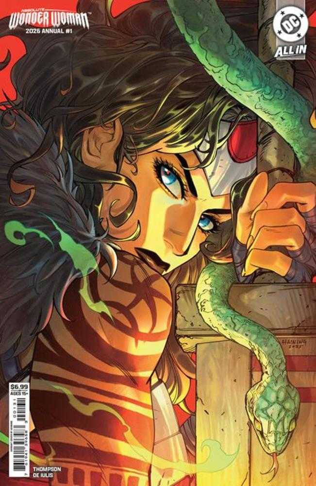 Absolute Wonder Woman Annual 2026 #1 (One Shot) Cover C Haining Card Stock Variant
