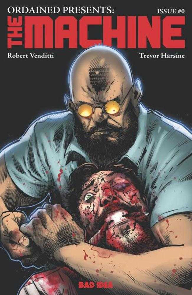 Ordained #0 (Of 3) The Machine Cover B Trevor Hairsine Variant