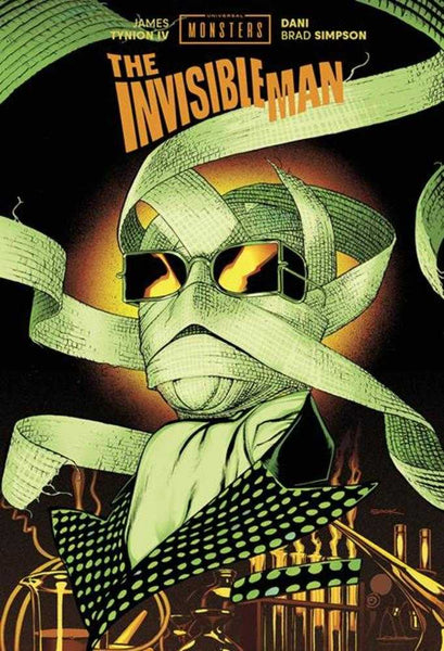 Universal Monsters The Invisible Man Hardcover Direct Market Exclusive Ryan Sook Variant
