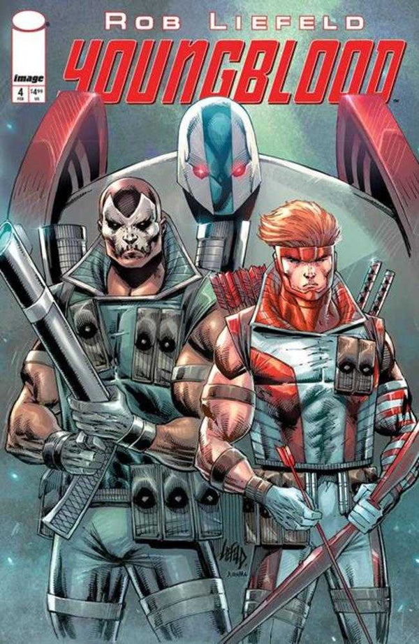Youngblood #4 (2025) Cover B Rob Liefeld Variant