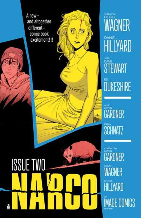 Narco #2 (Of 5) Cover B Daniel Hillyard & Dave Stewart Hitchcock Homage Variant