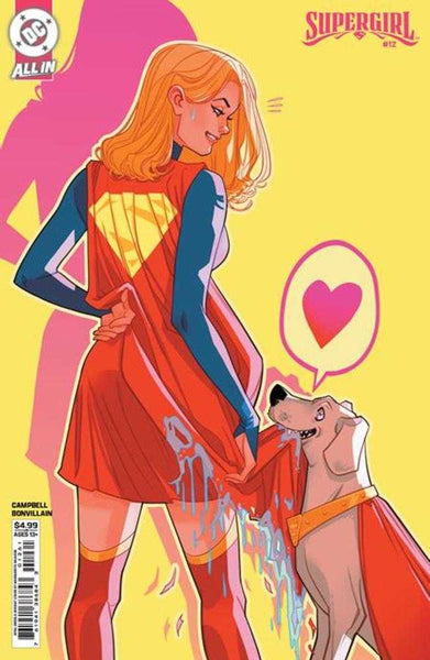 Supergirl #12 Cover F Marguerite Sauvage April Drools Card Stock Variant (The Reign Of The Superboys)