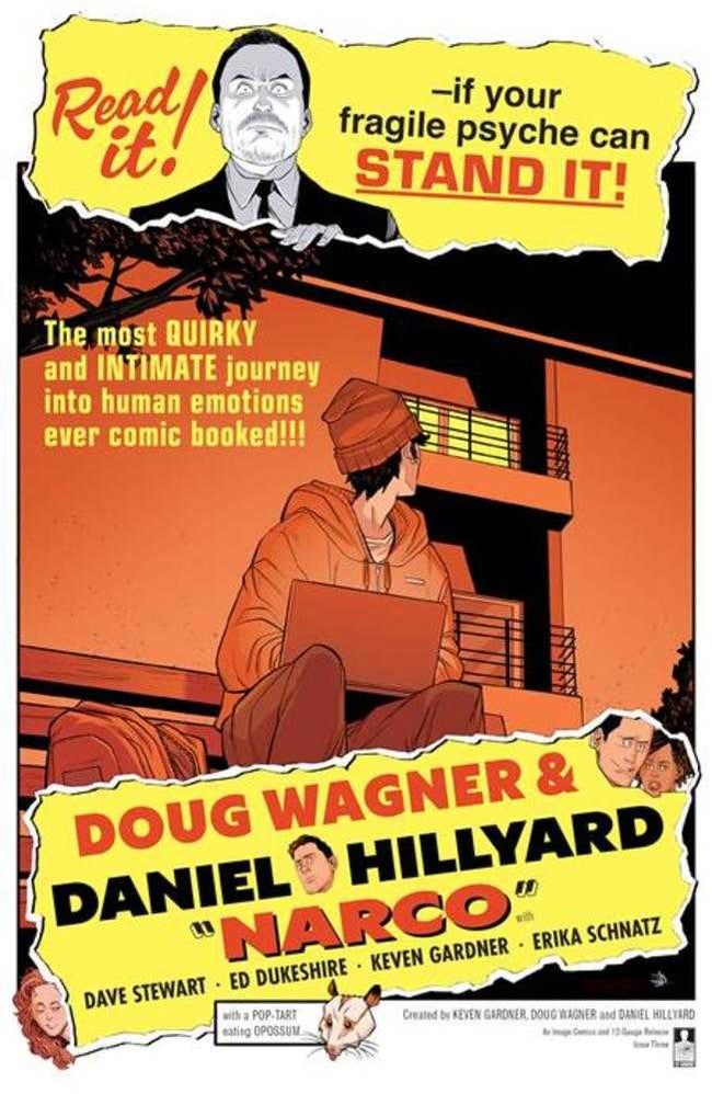 Narco #3 (Of 5) Cover B Daniel Hillyard & Dave Stewart Homage Variant