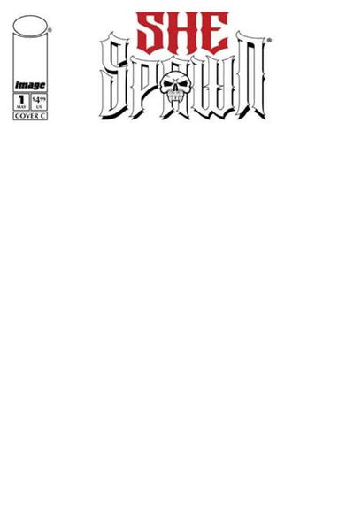 She Spawn #1 (Of 5) Cover C Blank Sketch Variant