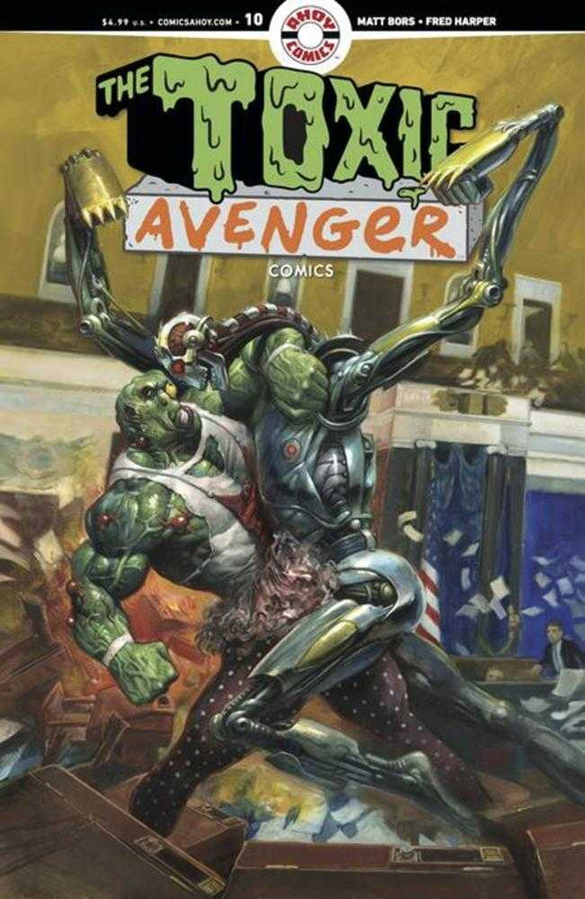 Toxic Avenger Comics #10 Cover A Fred Harper (Mature)