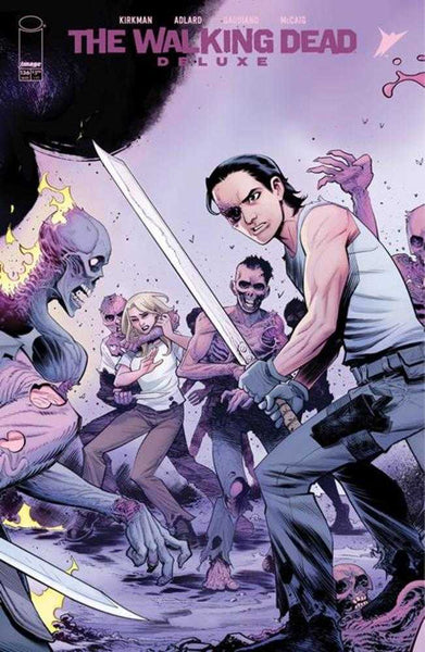 Walking Dead Deluxe #136 Cover C Cliff Rathburn Connecting Variant (Mature)