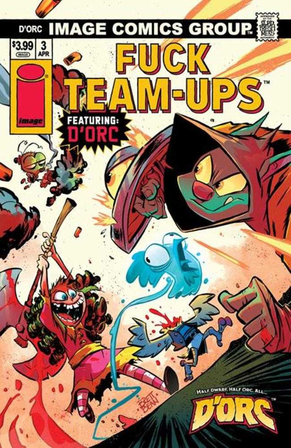 Dorc #3 Cover D Brett Bean I Hate Fairyland Team Up Nsfw Variant