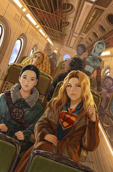 Action Comics #1099 Cover D Lesley Leirix Li Supergirl Movie Card Stock Variant (The Reign Of The Superboys)