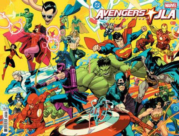 Avengers JLA #2 (Of 4) Facsimile Edition Cover B Dan Mora Variant