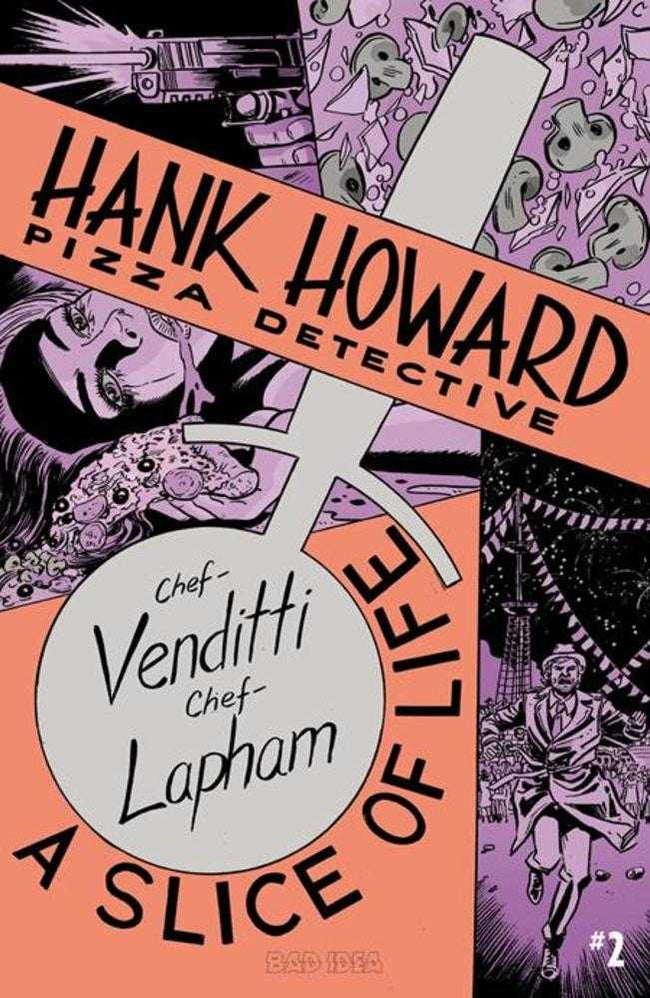 Hank Howard Pizza Detective A Slice Of Life #2 (Of 2) Cover A David Lapham