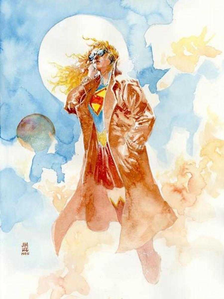 Supergirl #14 Cover E Jim Lee Supergirl Movie Card Stock Variant (The Reign Of The Superboys)