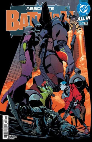 Absolute Batman #22 Cover C Brett Bean Card Stock Variant