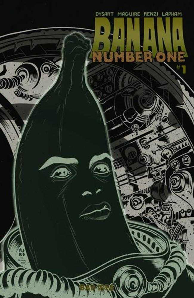 Banana Number One #1 (One Shot) Cover E Michael Allred Glow In The Dark Variant