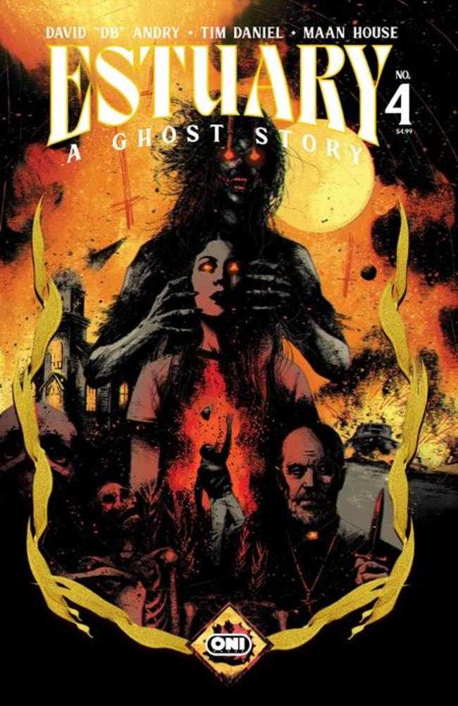 Estuary A Ghost Story #4 (Of 4) Cover A Maan House