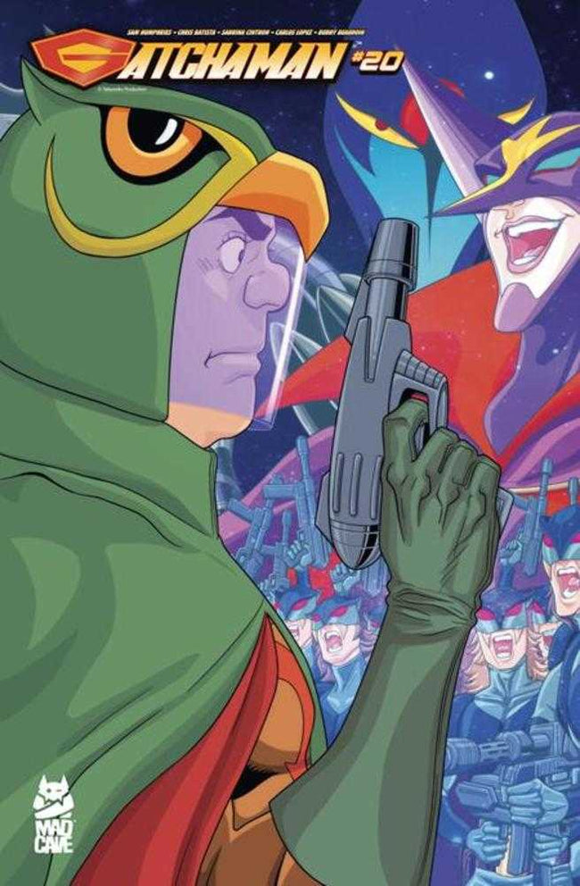 Gatchaman #20 Cover B Chris Batista Sabrina Cintron Connecting Variant