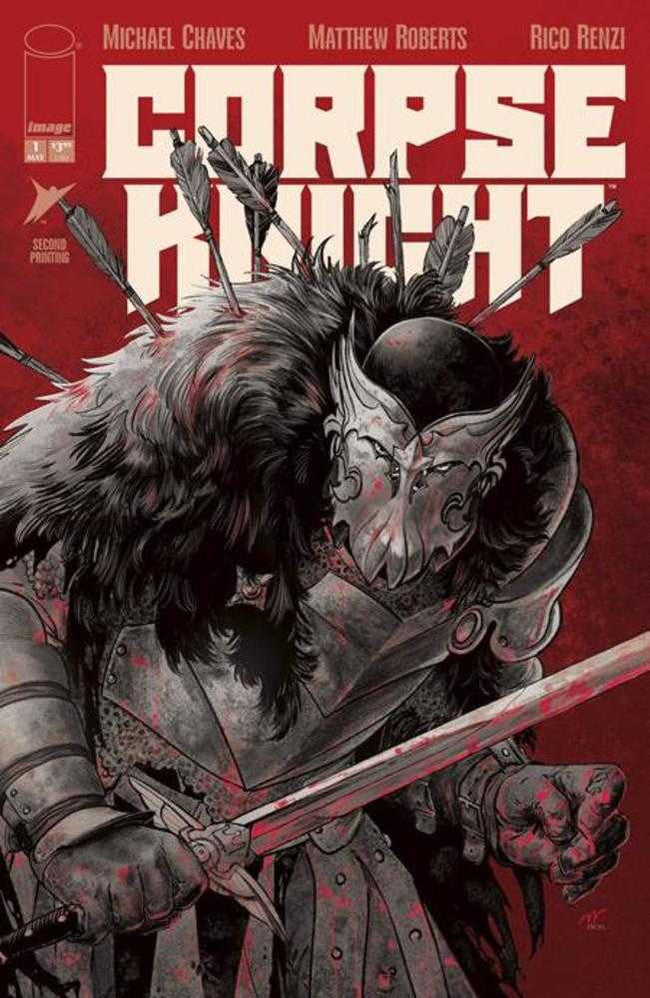 Corpse Knight #1 (Of 6) 2nd Printing Cover B Matthew Roberts & Rico Renzi Variant (Mature)