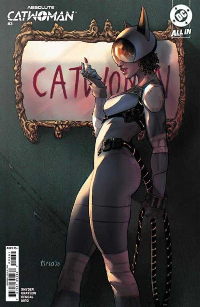 Absolute Catwoman #3 (Of 6) Cover E 1 in 25 Tirso Card Stock Variant
