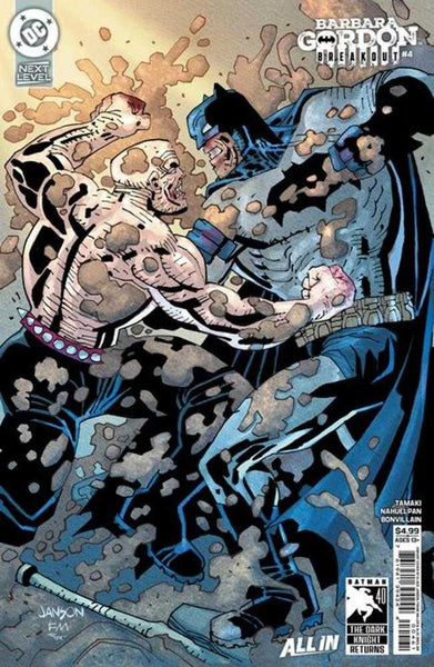 Barbara Gordon Breakout #4 Cover F Klaus Janson & Frank Miller Dark Knight Returns 40 Th Anniversary Card Stock Variant