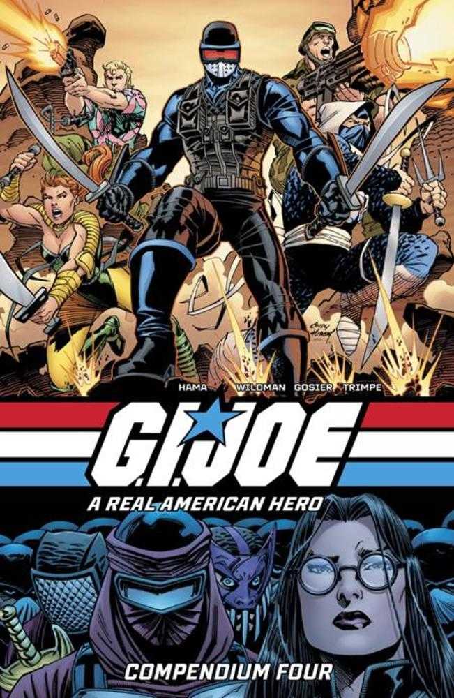 G.I. Joe A Real American Hero Compendium TPB Volume 04 Andy Kubert & Laura Martin Cover