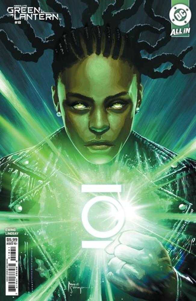 Absolute Green Lantern #18 Cover D Mico Suayan Card Stock Variant