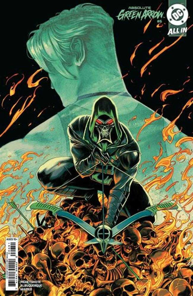 Absolute Green Arrow #6 (Of 12) Cover E 1 in 25 Nimit Malavia Card Stock Variant