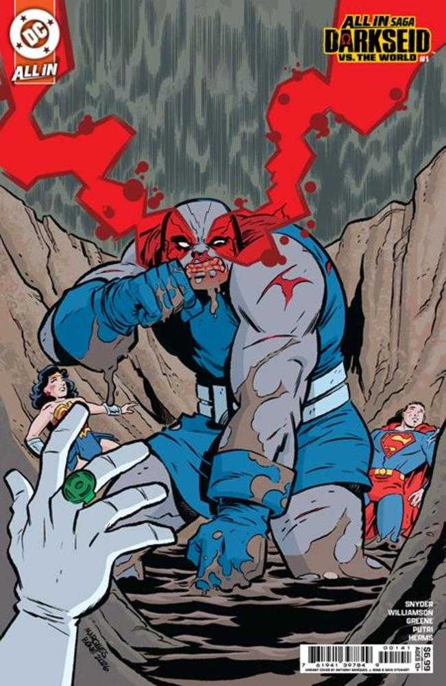 DC All In Saga Darkseid vs The World #1 (One Shot) Cover E Juan Ferreyra Foil Variant