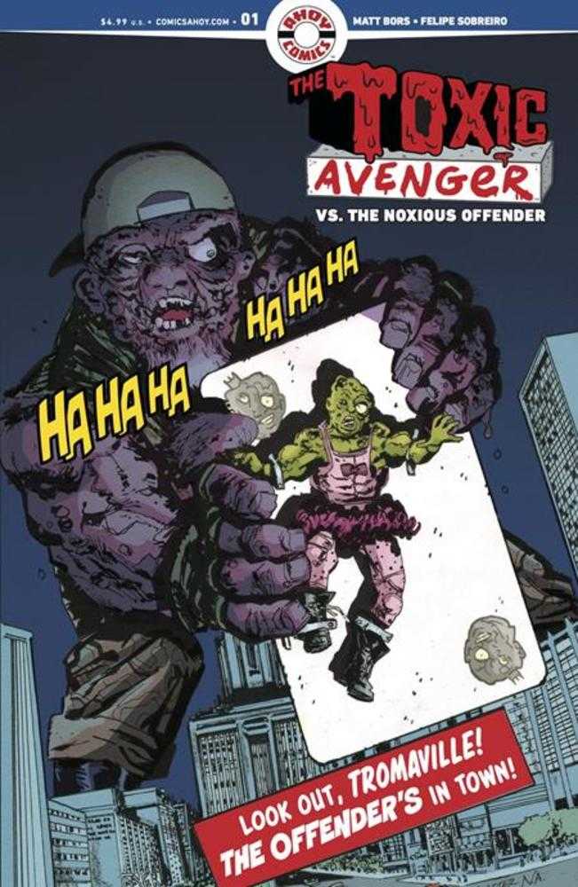 Toxic Avenger vs The Noxious Offender #1 (Of 5) Cover B 1:3 Greg Scott Classic Covers Homage Unlock Variant (Mature)