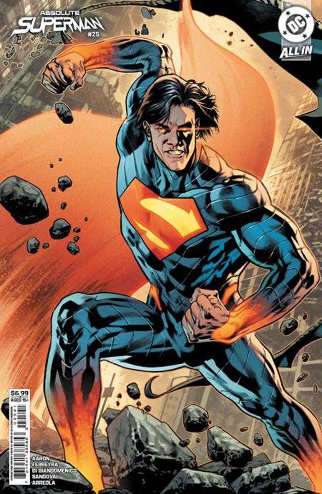 Absolute Superman #25 Cover D Bryan Hitch Connecting Card Stock Variant