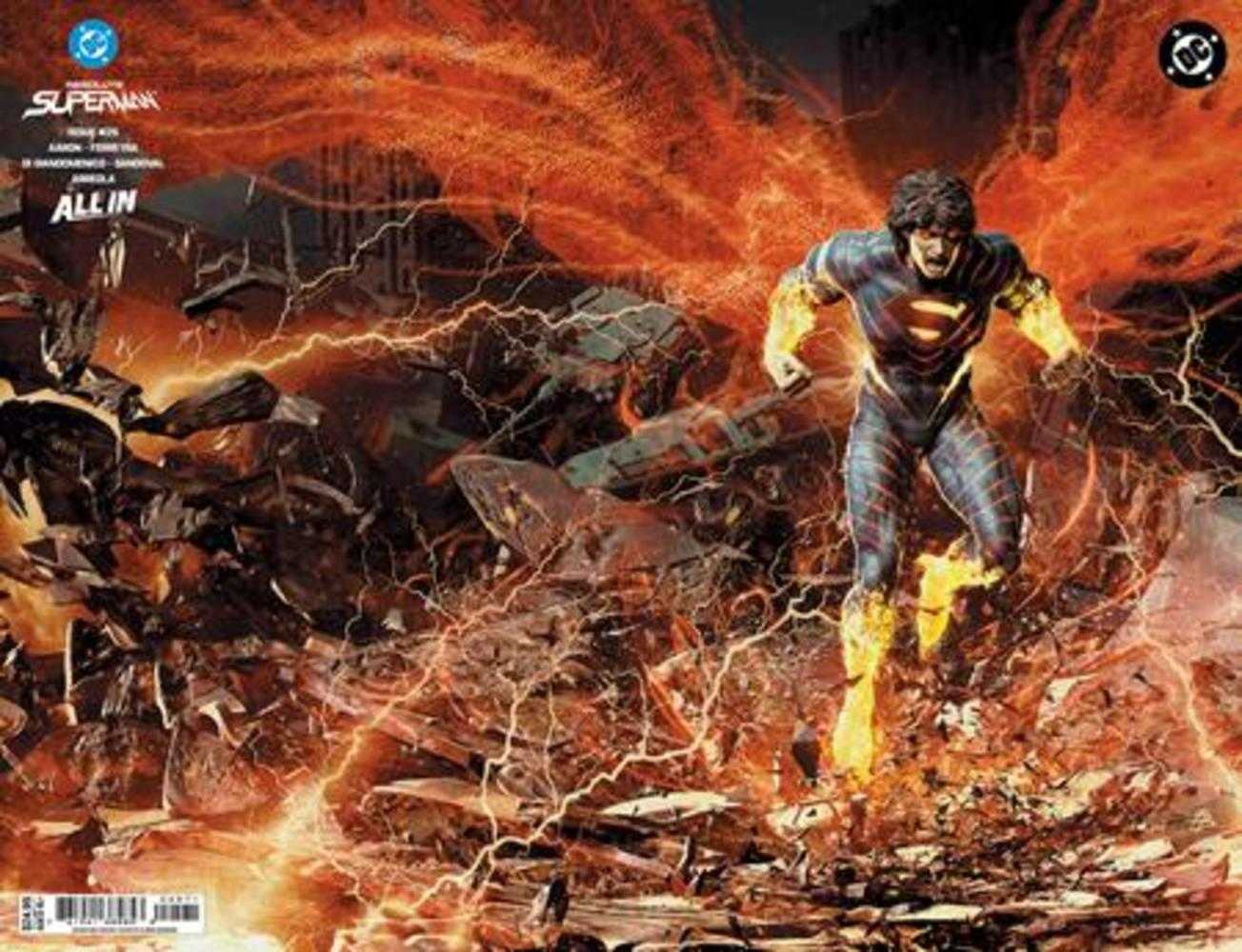 Absolute Superman #25 Cover G Bjorn Barends DC Showcase Wraparound Foil Variant