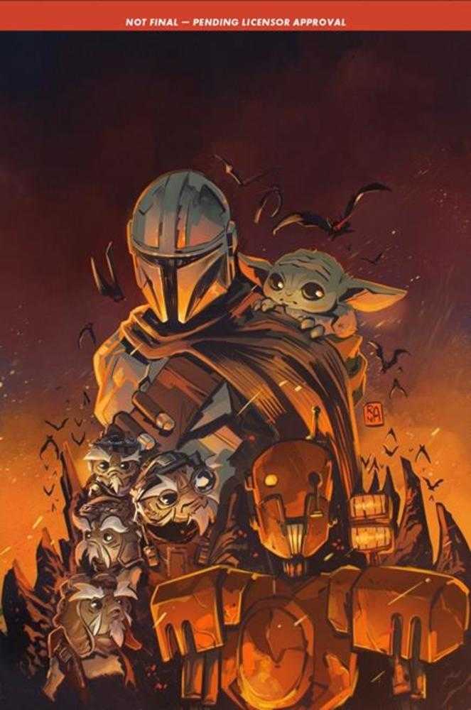 Star Wars The Mandalorian And Grogu Nightmare On Nevarro (One Shot) Cover B Alessandro Renaldi Variant