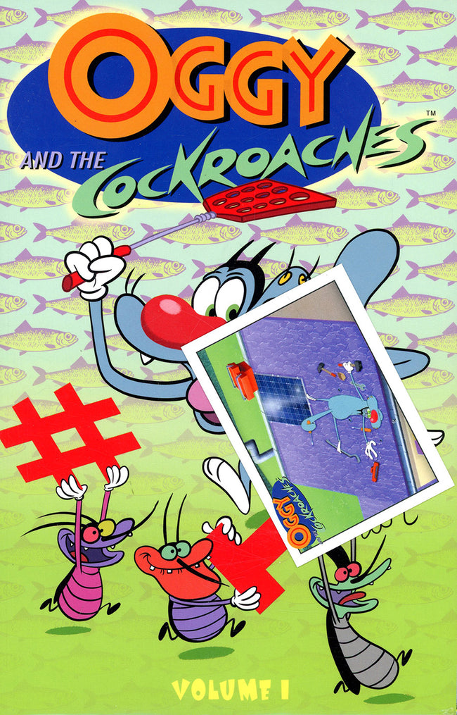 OGGY & THE COCKROACHES TP & PROMO CARD SET