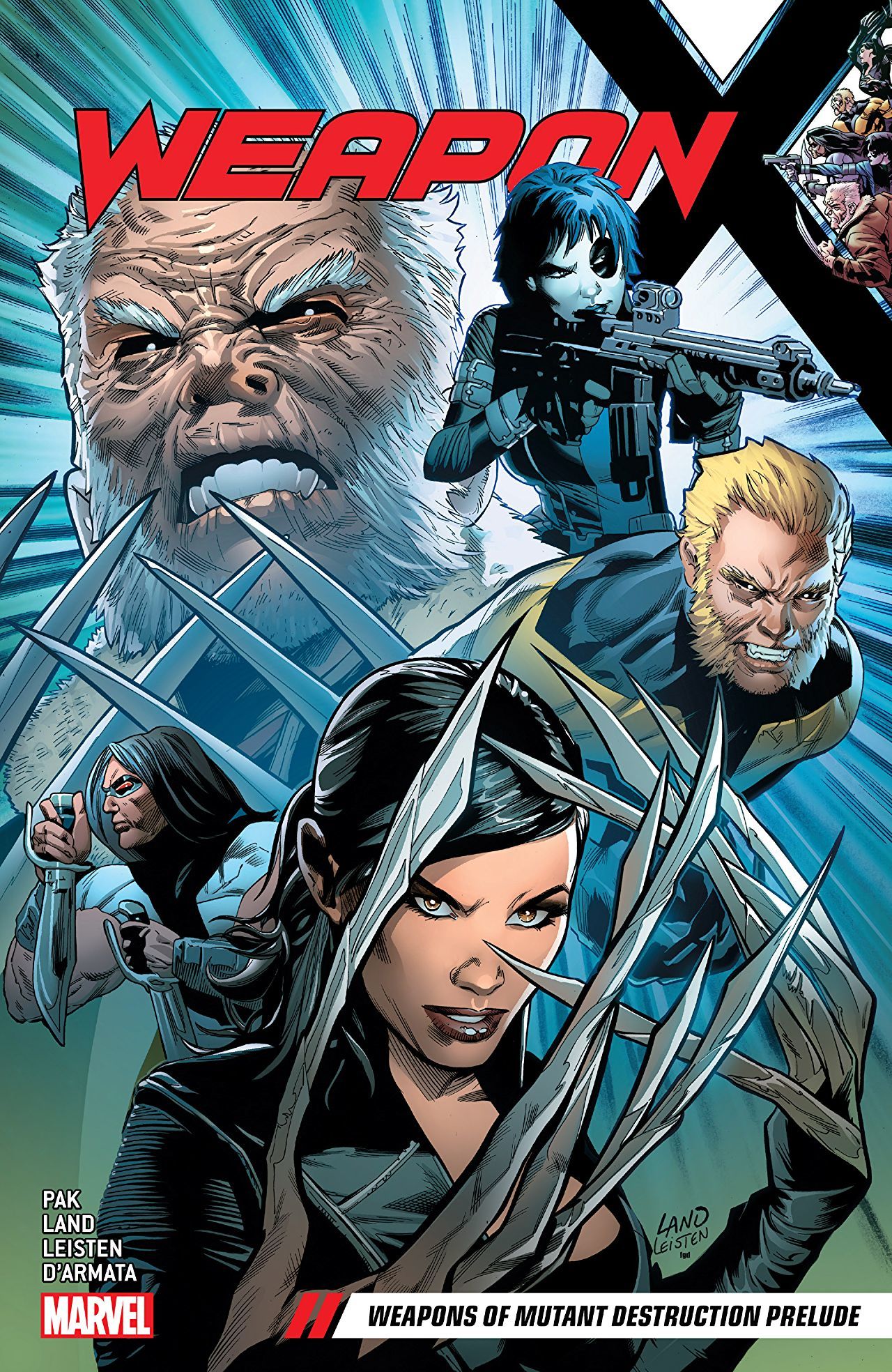 WEAPON X TP VOL 1 WEAPONS OF MUTANT DESTRUCTION PRELUDE