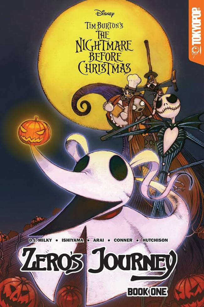 DISNEY MANGA NIGHTMARE BEFORE CHRISTMAS ZEROS JOURNEY