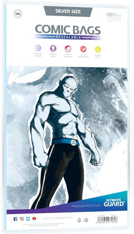 ULTRA PRO SILVER COMIC BAGS