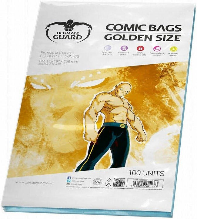 Ultimate Guard Comic Bags  Golden Size (100)