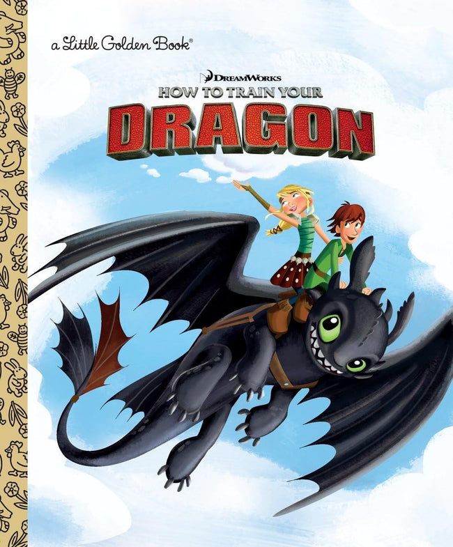 DreamWorks How to Train Your Dragon Little Golden Book