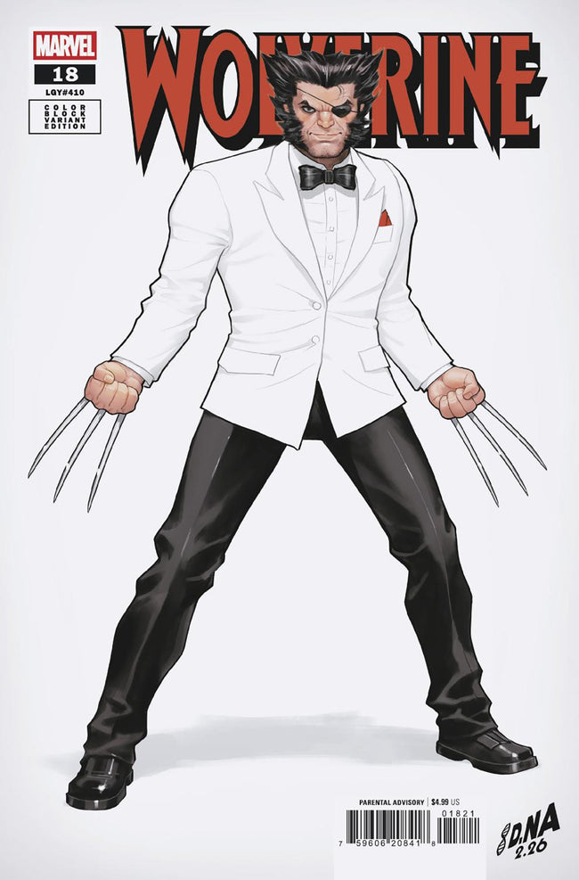 Wolverine #18 David Nakayama Color Block White Variant