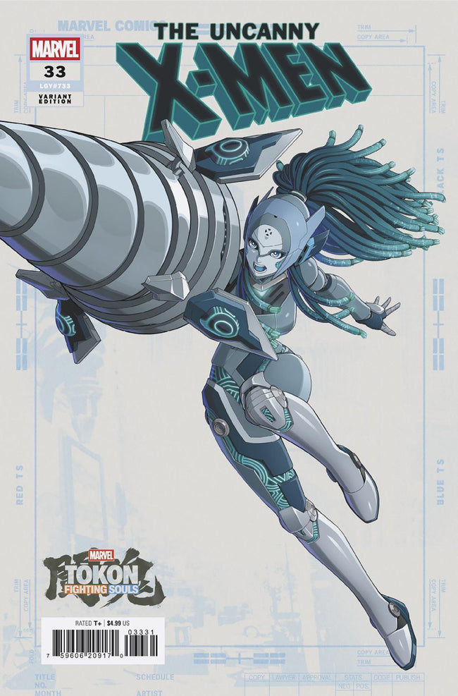 Uncanny X-Men #33 Marvel Tokon: Fighting Souls Variant