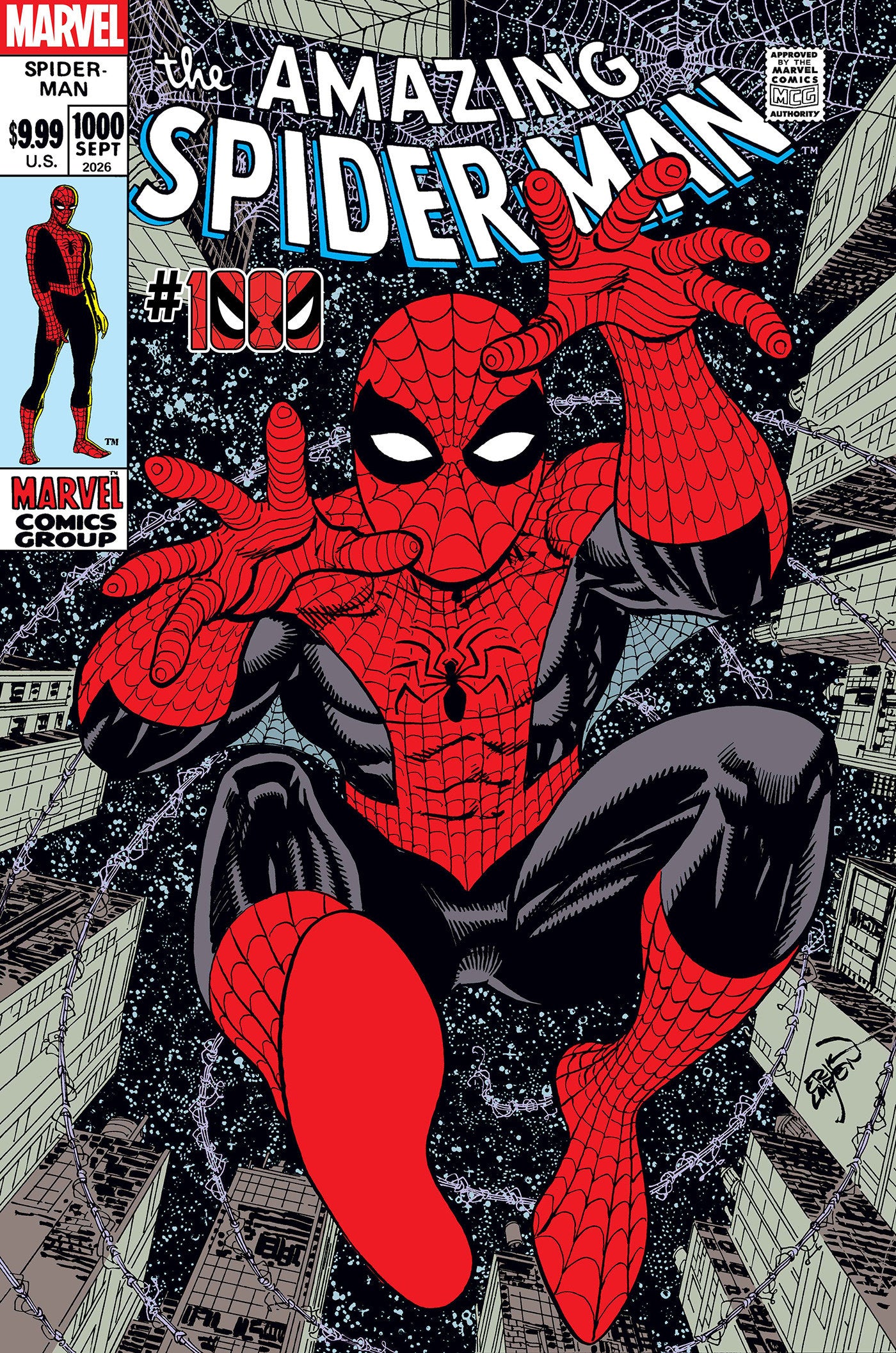 Amazing Spider-Man #1000 Erik Larsen 1:10 Variant