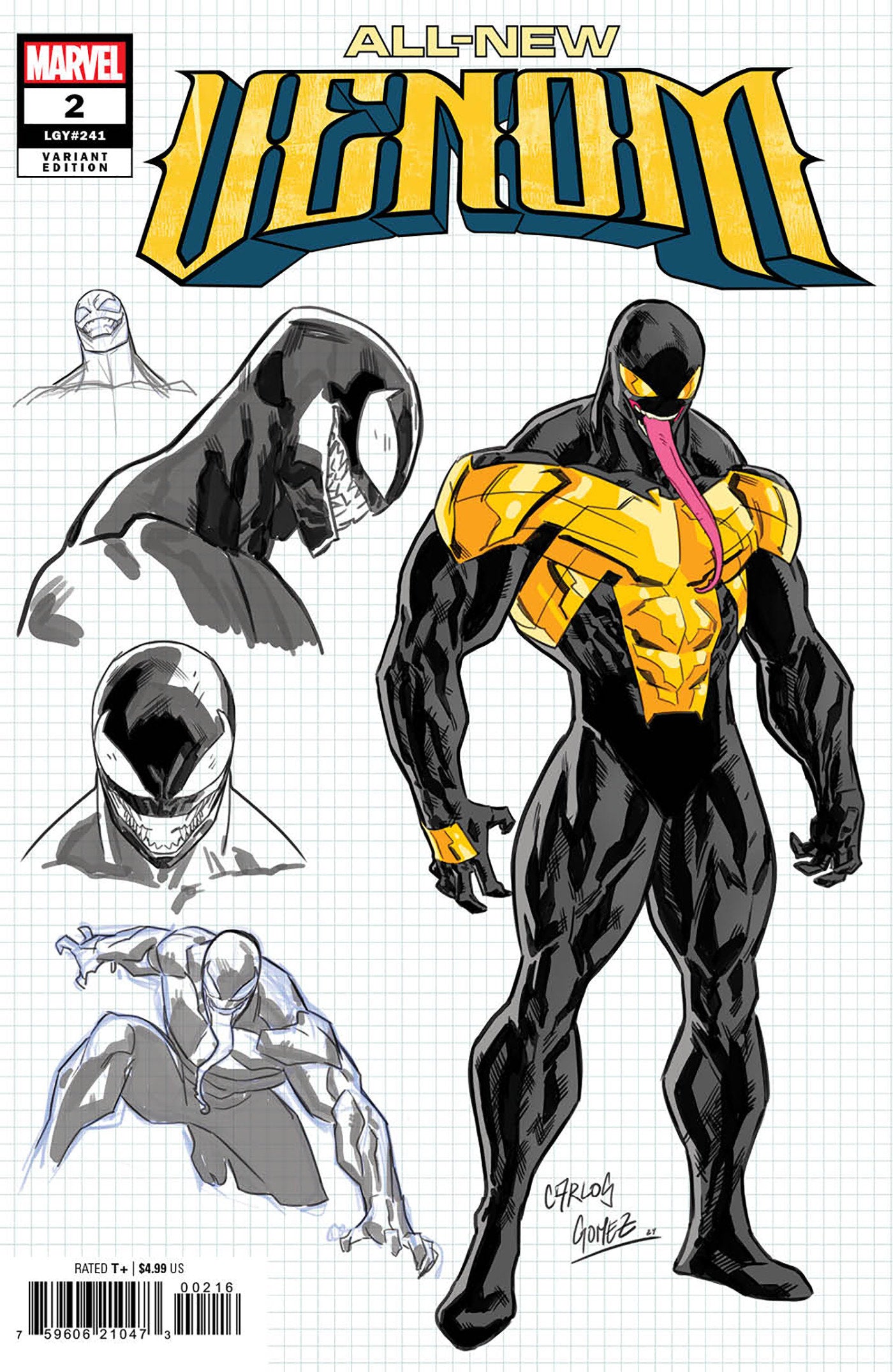 All-New Venom #2 Carlos Gomez Design 1:10 Variant