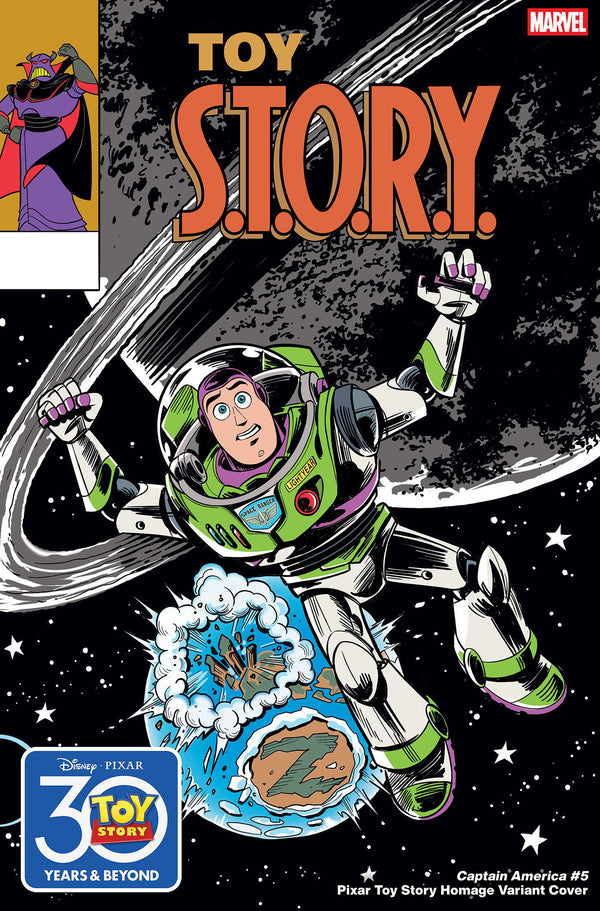 Captain America #5 Marco Forcelloni Pixar Toy Story Homage Variant