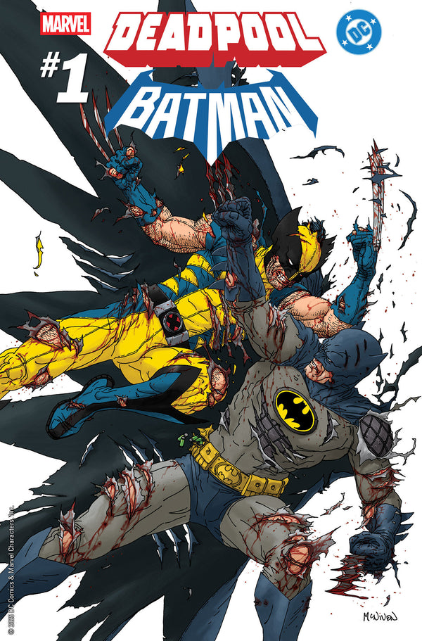 Marvel/DC: Deadpool/Batman #1 Steve Mcniven 1:25 Variant