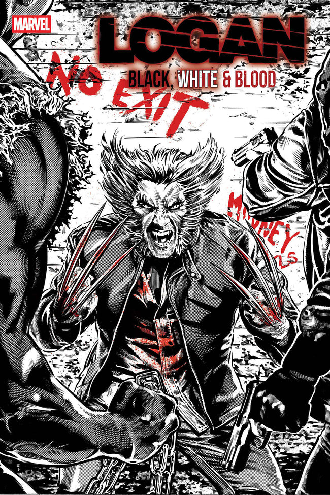 Logan: Black, White & Blood #2 Stephen Mooney Variant