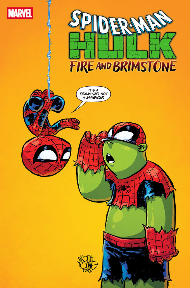 Spider-Man/Hulk: Fire And Brimstone #1 Skottie Young Variant