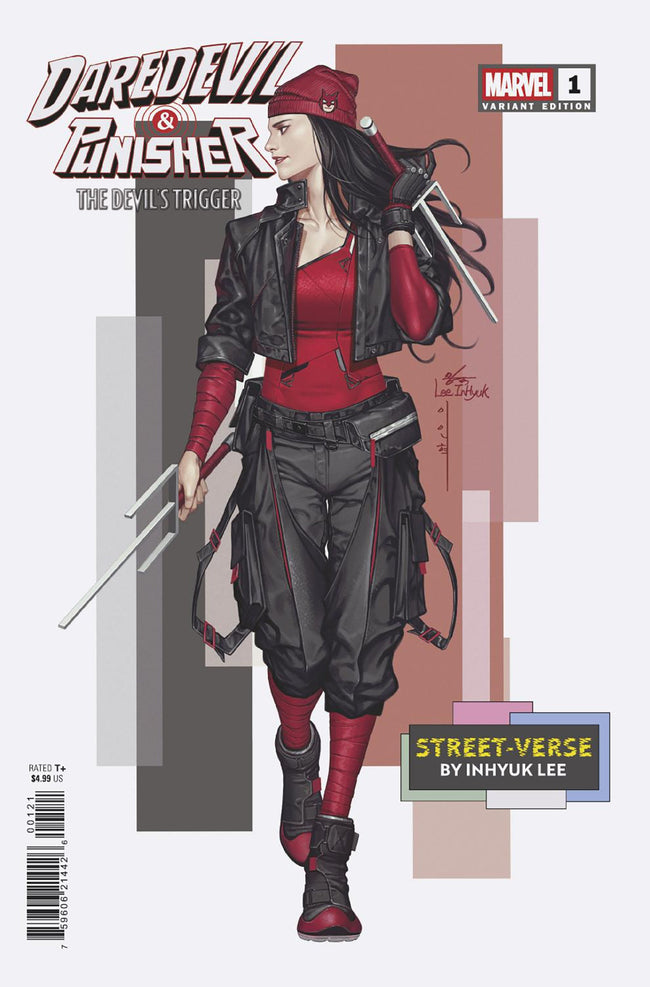 Daredevil/Punisher: The Devil's Trigger #1 Inhyuk Lee Street Verse Variant