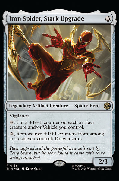 Iron Man #5 Kevin Glint Magic: The Gathering Variant